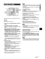 Предварительный просмотр 17 страницы Aiwa CX-ZL720 Operating Instructions Manual