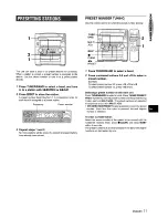 Preview for 11 page of Aiwa CX-ZR774 Operating Instructions Manual