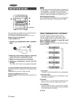 Preview for 20 page of Aiwa CX-ZR774 Operating Instructions Manual