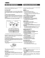 Preview for 26 page of Aiwa CX-ZR774 Operating Instructions Manual