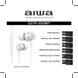 Preview for 1 page of Aiwa ESTM-500WT User Manual