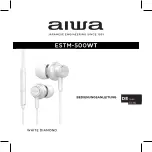 Предварительный просмотр 11 страницы Aiwa ESTM-500WT User Manual