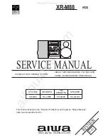 Preview for 1 page of Aiwa FD-LM88 Service Manual