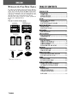 Preview for 4 page of Aiwa FD-NH90 Operating Instructions Manual