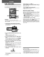 Preview for 18 page of Aiwa FD-NH90 Operating Instructions Manual