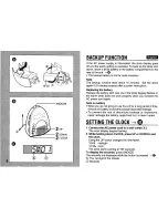 Preview for 8 page of Aiwa FR-A308 Operating Instructions Manual