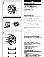 Preview for 5 page of Aiwa FR-AP20 Operating Instructions Manual