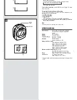 Preview for 6 page of Aiwa FR-AP20 Operating Instructions Manual