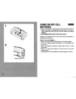 Предварительный просмотр 6 страницы Aiwa FR-C151 Operating Instructions Manual