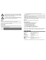 Preview for 2 page of Aiwa FR-C300 Operating Instructions