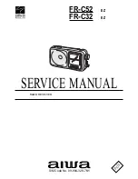 Preview for 1 page of Aiwa FR-C32 Service Manual