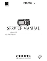 Preview for 1 page of Aiwa FR-C90D Service Manual