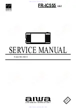 Aiwa FR-IC555 Service Manual preview