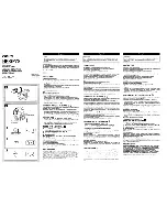 Preview for 1 page of Aiwa HR-SP75 Operating Instructions