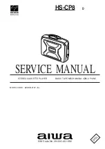 Aiwa HS-CP8 Service Manual preview