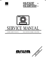 Preview for 1 page of Aiwa HS-EM130 Service Manual