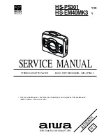 Aiwa HS-EM40MK3 Service Manual предпросмотр