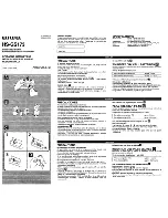 Aiwa HS-GS173 Operating Instructions предпросмотр