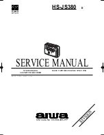 Aiwa HS-JS380 Service Manual preview