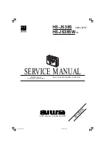 Aiwa HS-JS385 Service Manual предпросмотр