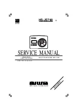 Preview for 1 page of Aiwa HS-JS790 Service Manual