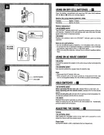 Preview for 3 page of Aiwa HS-JX669 Operating Instructions Manual