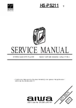 Aiwa HS-PS211 Service Manual preview