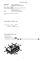 Preview for 2 page of Aiwa HS-PX107 Y Service Manual