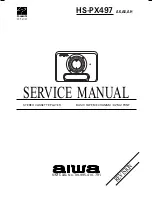 Aiwa HS-PX497 Service Manual preview