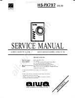 Aiwa HS-PX797 Service Manual preview