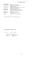 Preview for 2 page of Aiwa HS-RX118 Service Manual