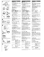 Preview for 2 page of Aiwa HS-SP170 Operating Instructions