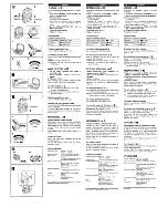 Preview for 2 page of Aiwa HS-SP190 Operating Instructions