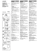 Aiwa HS-SP390 Operating Instructions preview