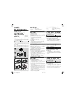 Preview for 1 page of Aiwa HS-TA31 Operating Instructions