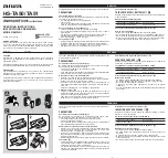 Aiwa HS-TA50 Operating Instructions preview