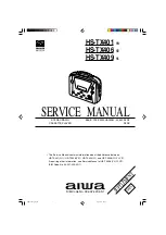 Aiwa HS-TX401 Service Manual preview