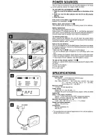 Preview for 2 page of Aiwa HS-TX491 Operating Instructions Manual