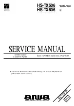 Aiwa HS-TX506 Service Manual preview