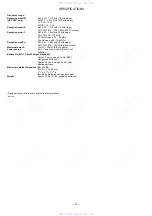 Preview for 2 page of Aiwa HS-TX525 Service Manual