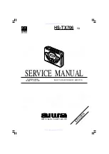 Preview for 1 page of Aiwa HS-TX706 Service Manual