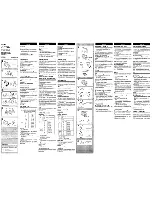 Preview for 1 page of Aiwa HS-TX794 Operating Instructions