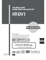 Aiwa HT-DV1 Operating Instructions Manual preview