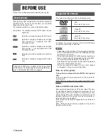 Preview for 4 page of Aiwa HT-DV1 Operating Instructions Manual