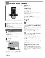 Preview for 38 page of Aiwa HT-DV1 Operating Instructions Manual