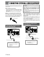 Preview for 40 page of Aiwa HT-DV1 Operating Instructions Manual