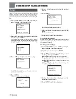 Preview for 46 page of Aiwa HT-DV1 Operating Instructions Manual