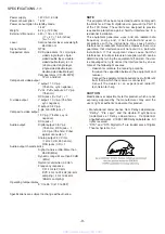 Preview for 3 page of Aiwa HT-DV2300 Service Manual