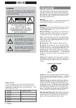 Предварительный просмотр 2 страницы Aiwa HT-DV90 Operating Instructions Manual