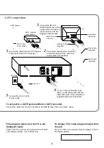 Preview for 3 page of Aiwa HV-DH1 Quick Start Manual